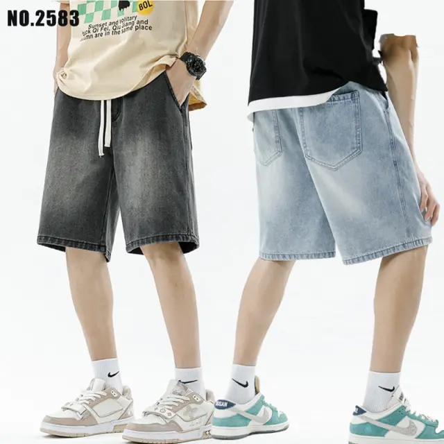 【メンズ】デニム ハーフパンツ [商品番号: 2583]