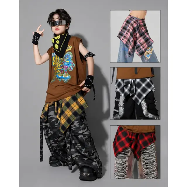 腰巻き ダンス衣装 キッズ [商品番号: 2596]