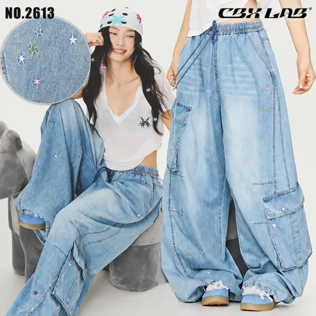【CBX LAB】DENIM CARGO  PANTS  [商品番号: 2613]