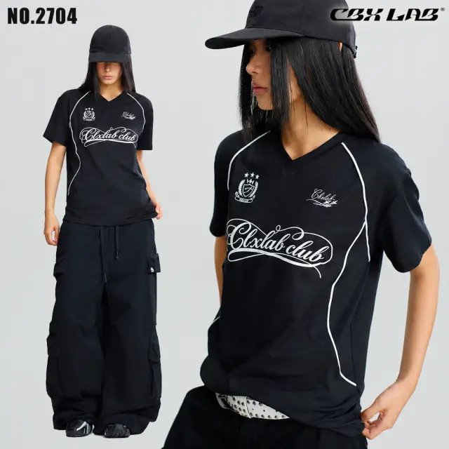 【CBX LAB】レディース ロゴ速乾Tシャツ  [商品番号: 2704]