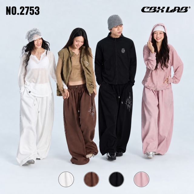 【CBX LAB】ギャラクシーモチーフ ワイドパンツ ダンス衣装[商品番号: 2753]
