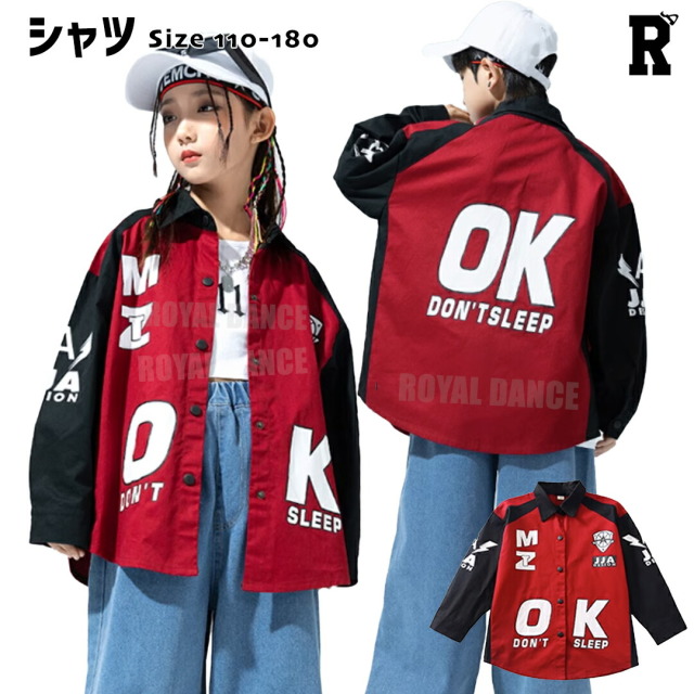 【トップス】バイカラーOKシャツ [商品番号: 2053]