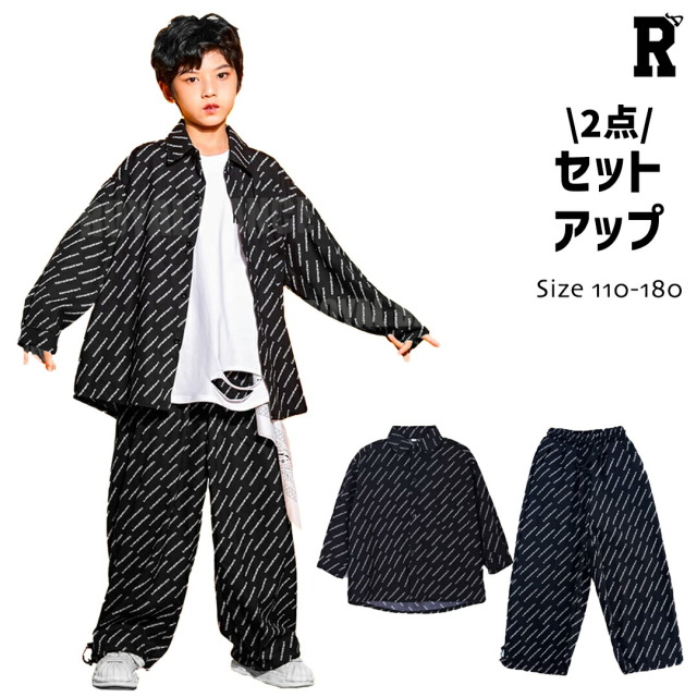 【セットアップ】Black HipHop Set [商品番号: 2086]