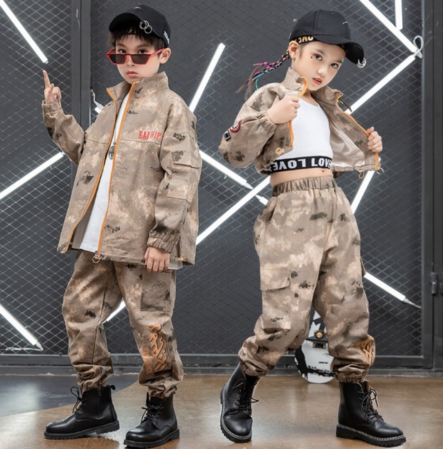 迷彩ヒップホップセット [商品番号: 790]