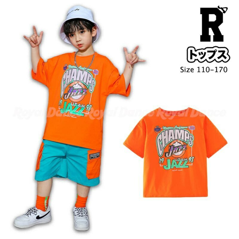 【トップス】 BOYS&GIRLS ORANGE  T-SHIRTS [商品番号: 945]