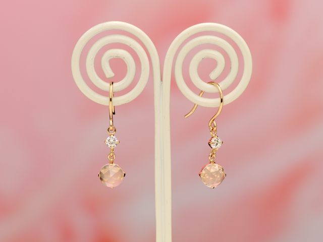 k18 ピンクゴールド　PG ピアス 楽天市場】K18PG ピンクゴールド 中折れ式フープピアス(14.5mm