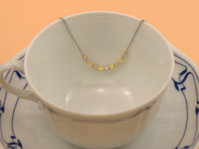 スリーゴールドネックレス　アルモニー◆【送料無料】