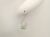 ホワイトゴールド ブルートパーズ,ペリドット,アイオライトピアス/0492/K14WG