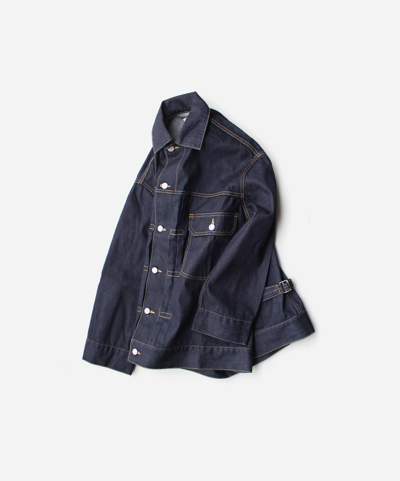 beautiful people selvedge denim big blouson indigo