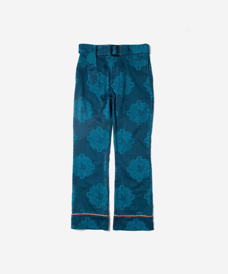 amok PAJAMAS PANTS GREEN Mens rroomm onlinestore（ルーム オンラインストア）