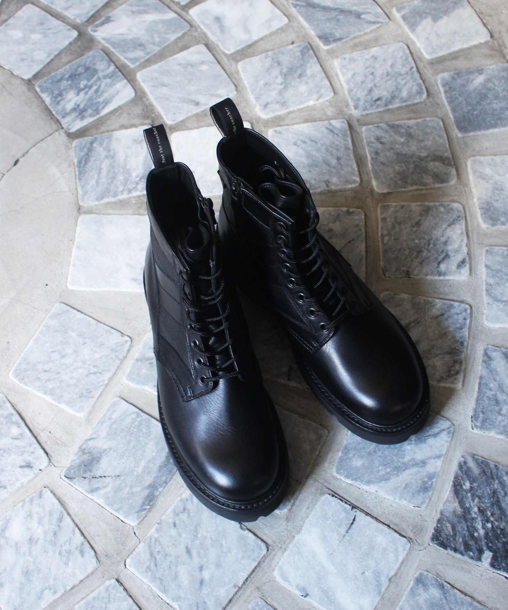 foot the coacher JUNGLE BOOTS BLACK - Mens | rroomm onlinestore 