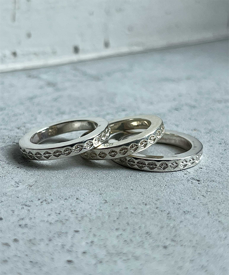 NOAARK タリススタンプリングS2 silver - Mens