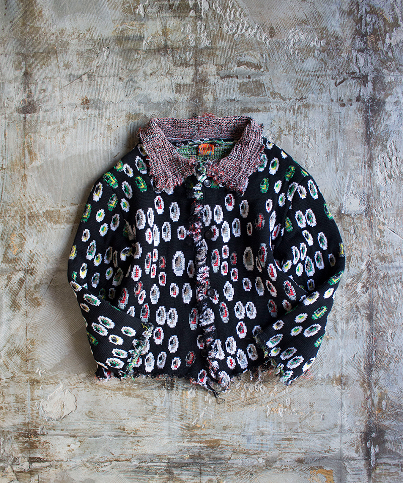 VITELLI REVERSIBLE SPREAD-COLLAR BLAZER CARDIGAN mix - Mens