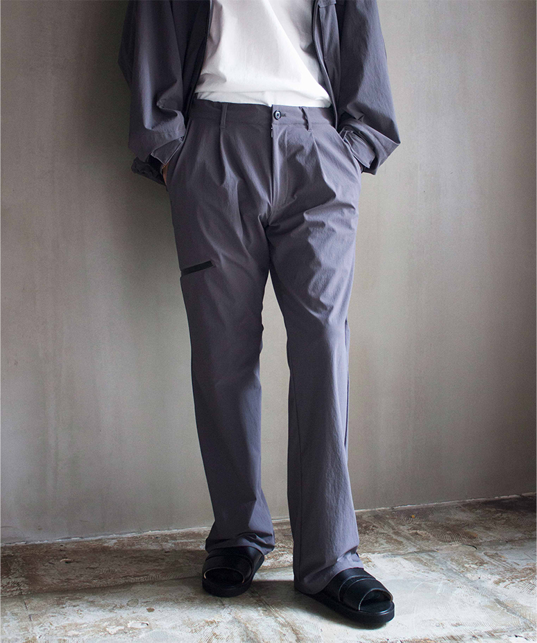 RL WATER REPELLENT PANTS GREY - Mens