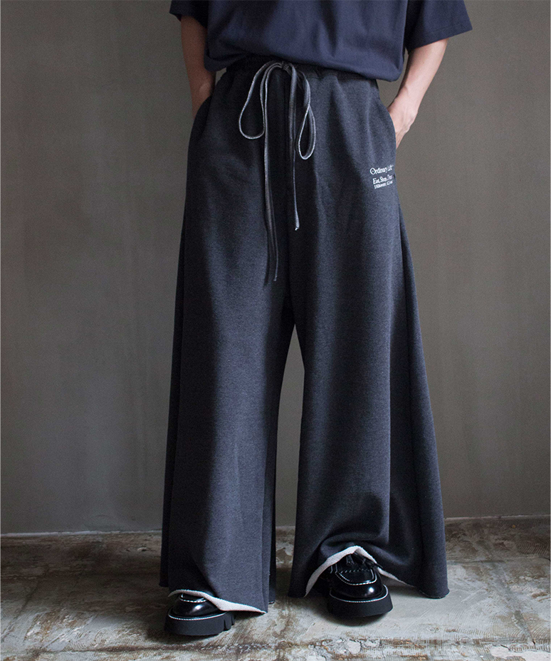 SHINYAKOZUKA ORDINARY HOME LOOSE CHARCOAL - Mens | rroomm 