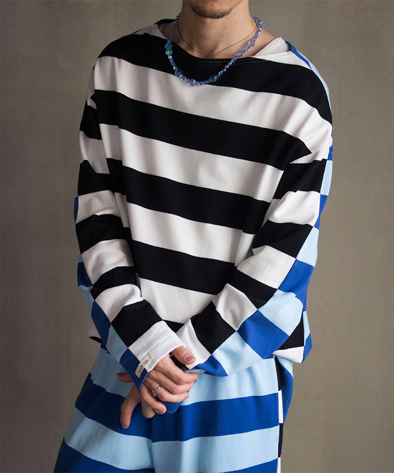 トップス TSTS G.F.G.S. DOUBLE SIDED STRIPED SHIRT TSTS】 G.F.G.S. DOUBLE SIDED STRIPED SHIRT 2｜kink online shop