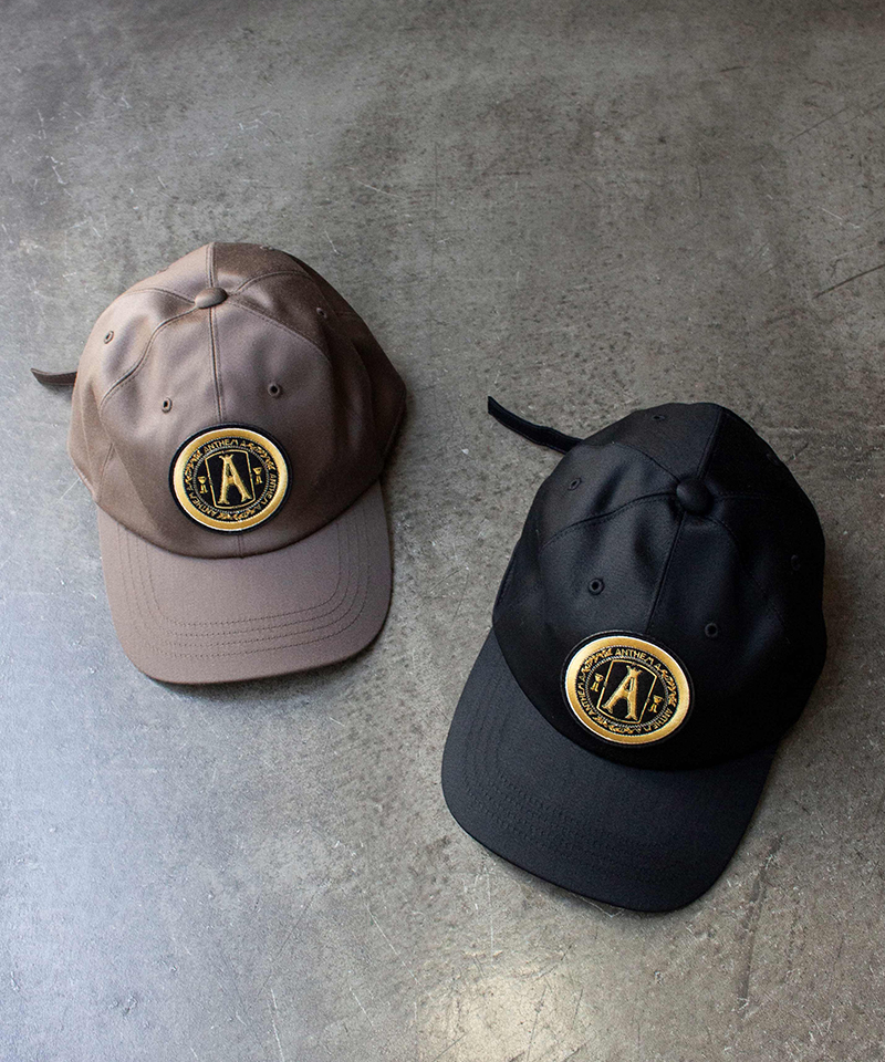 ANTHEM A WOOL SATIN EMBROIDERY CAP  - Mens