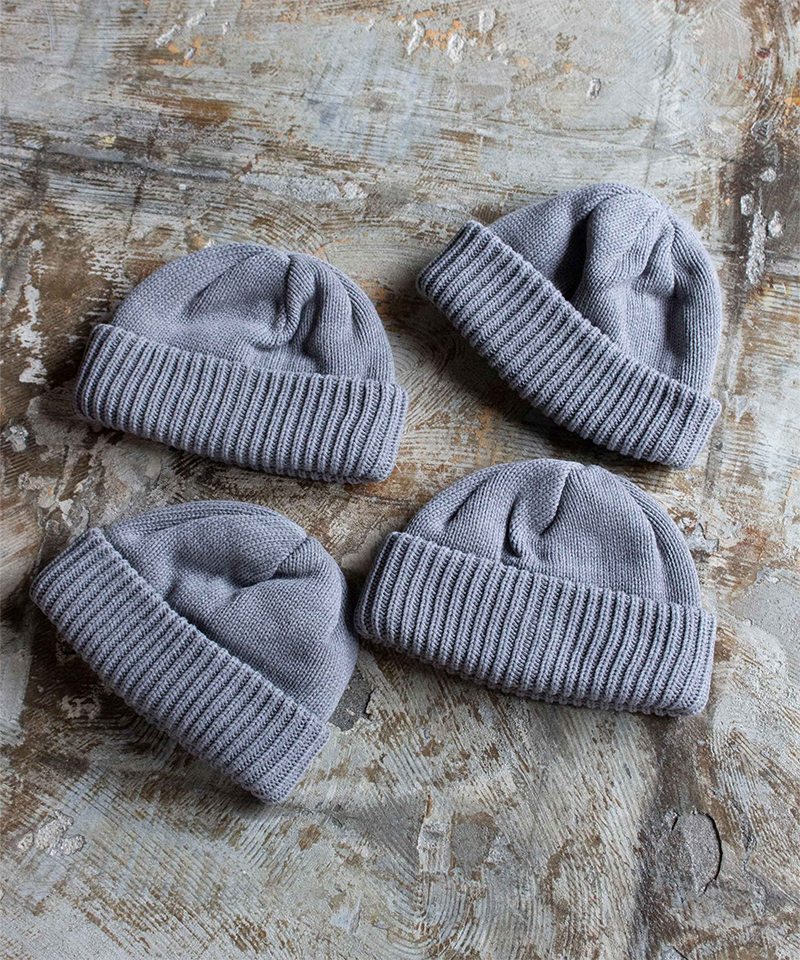 crepuscule Knit Cap 1 GRAY - Mens | rroomm onlinestore