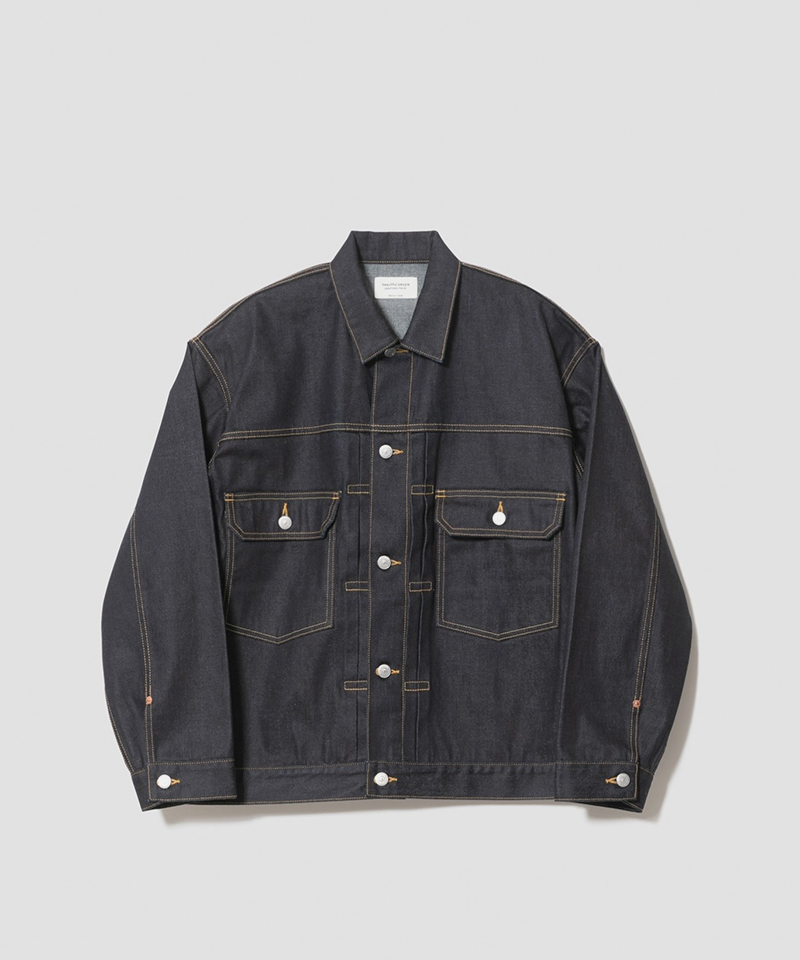 renew] selvedge denim big blouson – beautiful people online