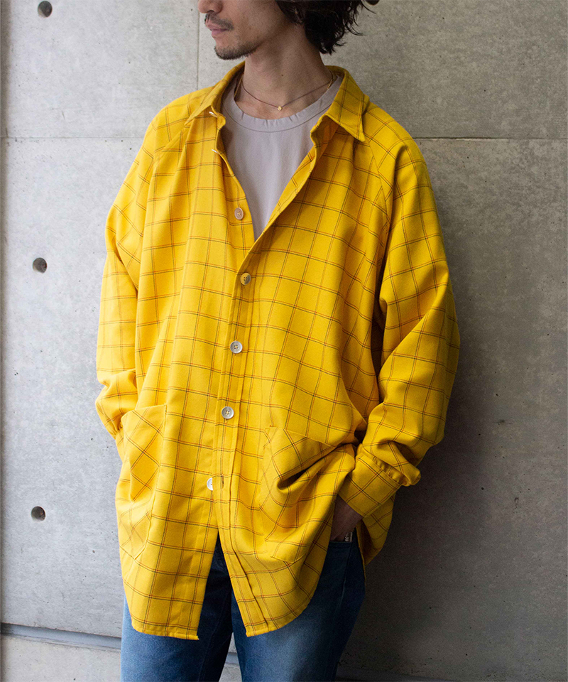 HOMELESS TAILOR Necoze SH yellow ch - Mens