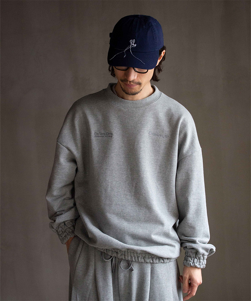 SHINYAKOZUKA シンヤコズカ ジャガードスウェットhome crew