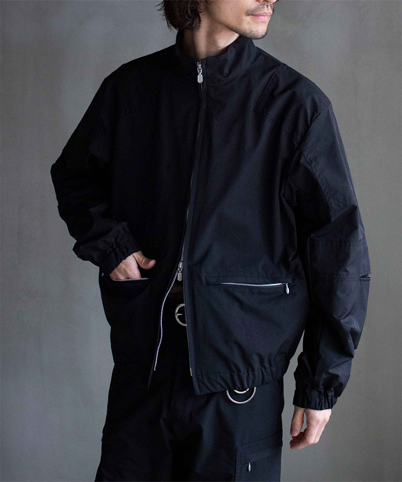 MATSUFUJI Water Repellent Jacket BLACK - Mens