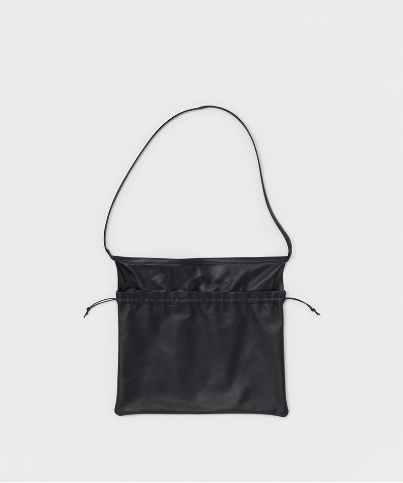 Hender Scheme cow red cross bag big black - Mens