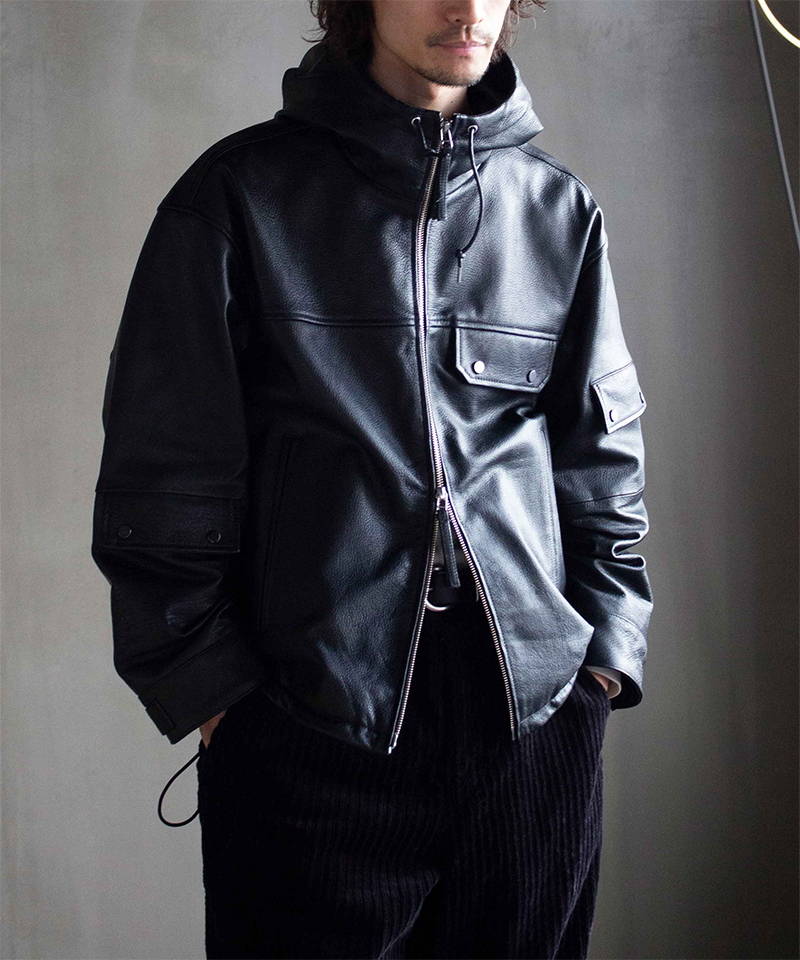 CCU HOODED JACKET black - Mens