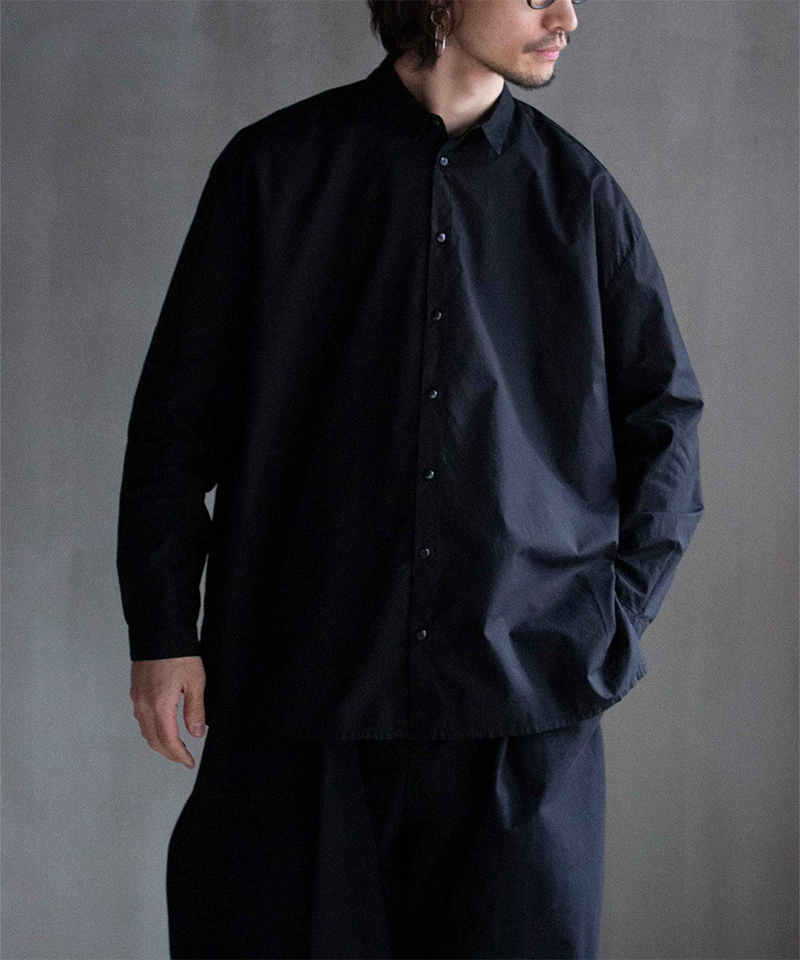 toogood THE DRAUGHTSMAN SHIRT POPLIN FLINT - Mens