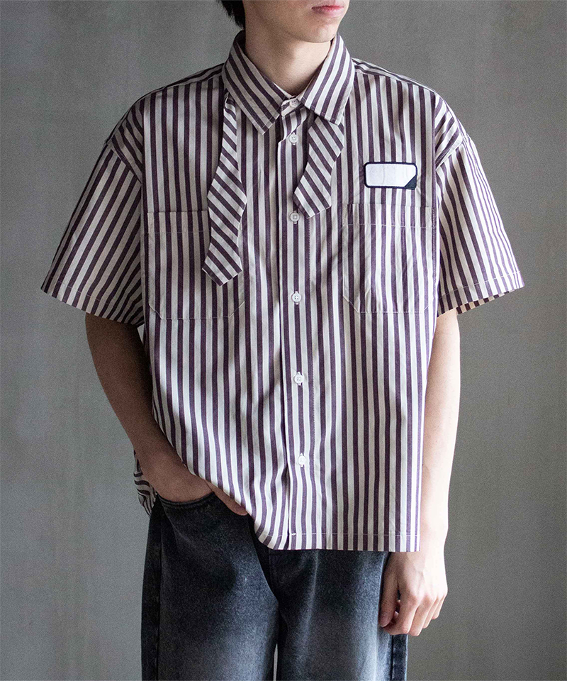PHINGERIN BOWTIE WORKSHIRT B:BROWN - Mens