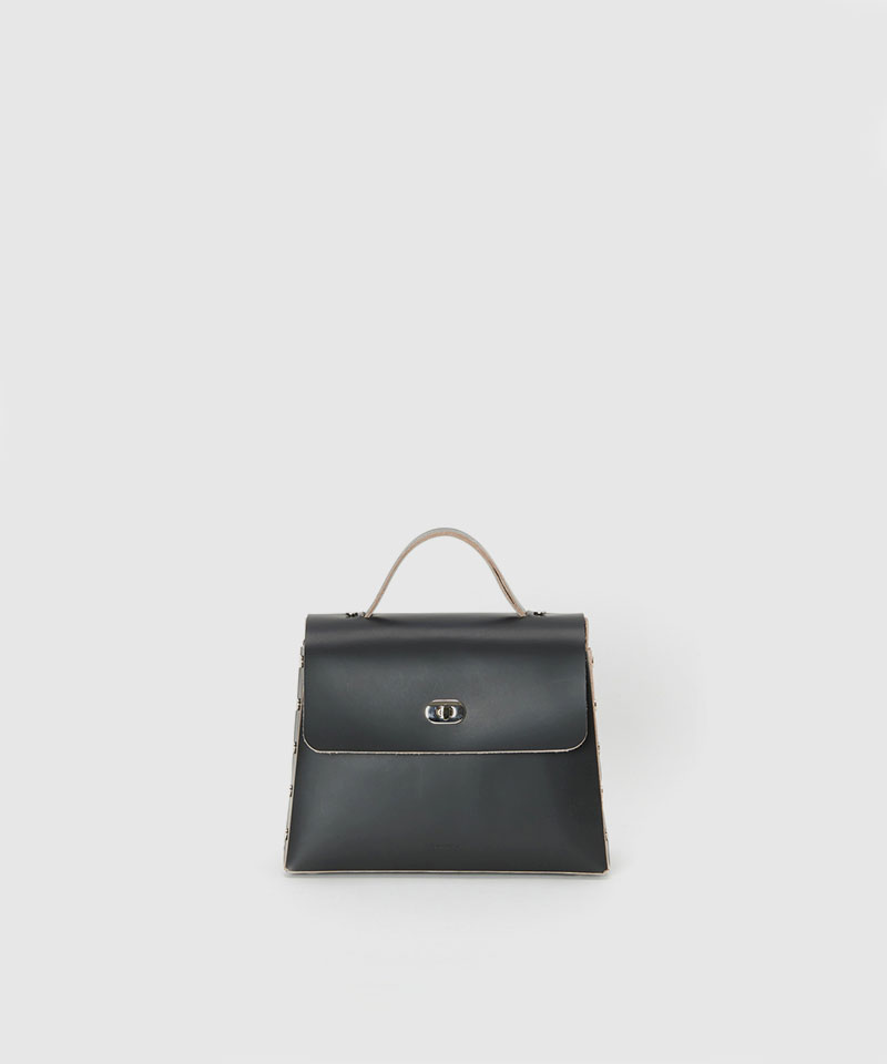 Hender Scheme assemble hand bag flap M black - Mens