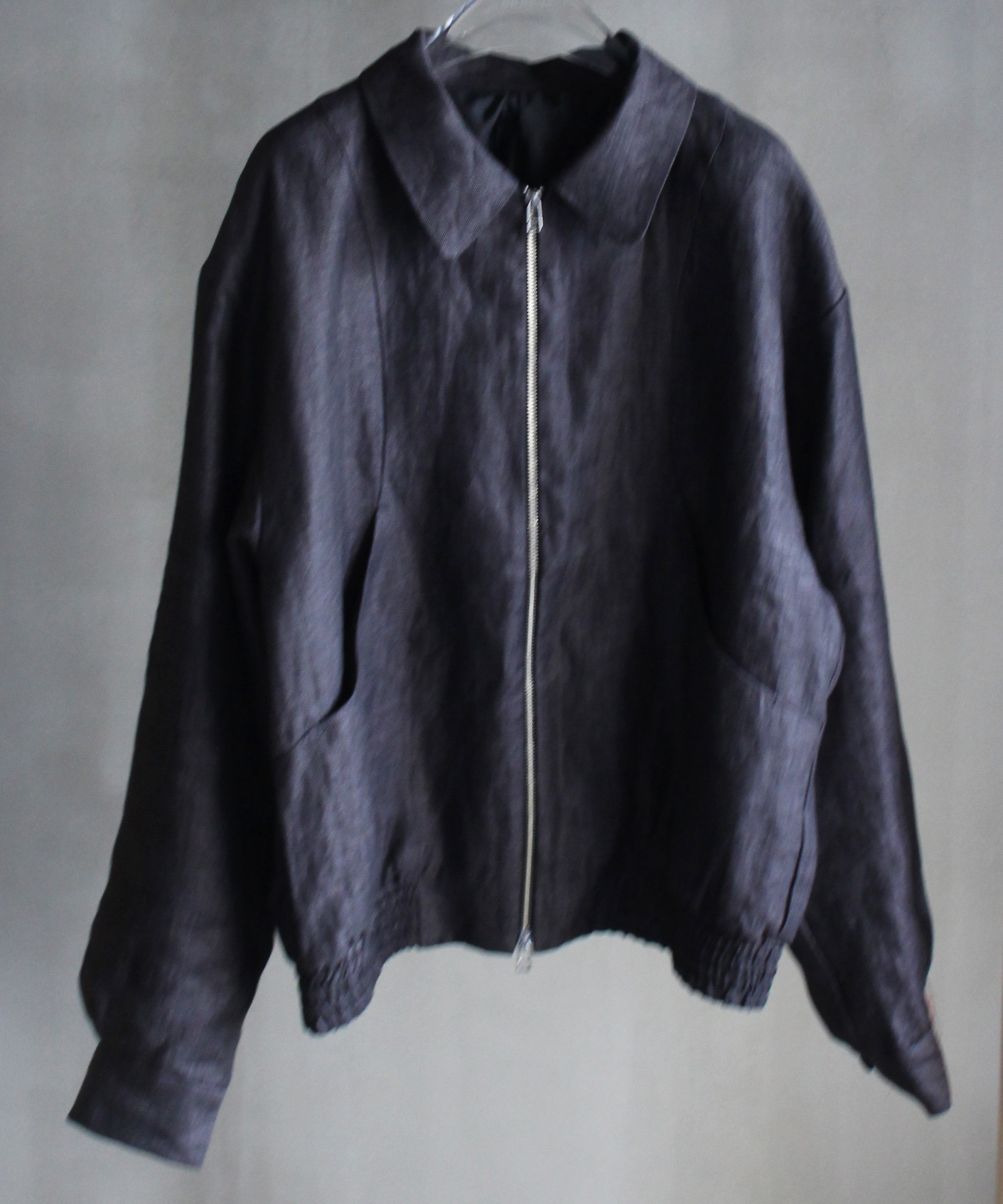 RL LINEN SHORT BLOUSON DARK HB - Mens