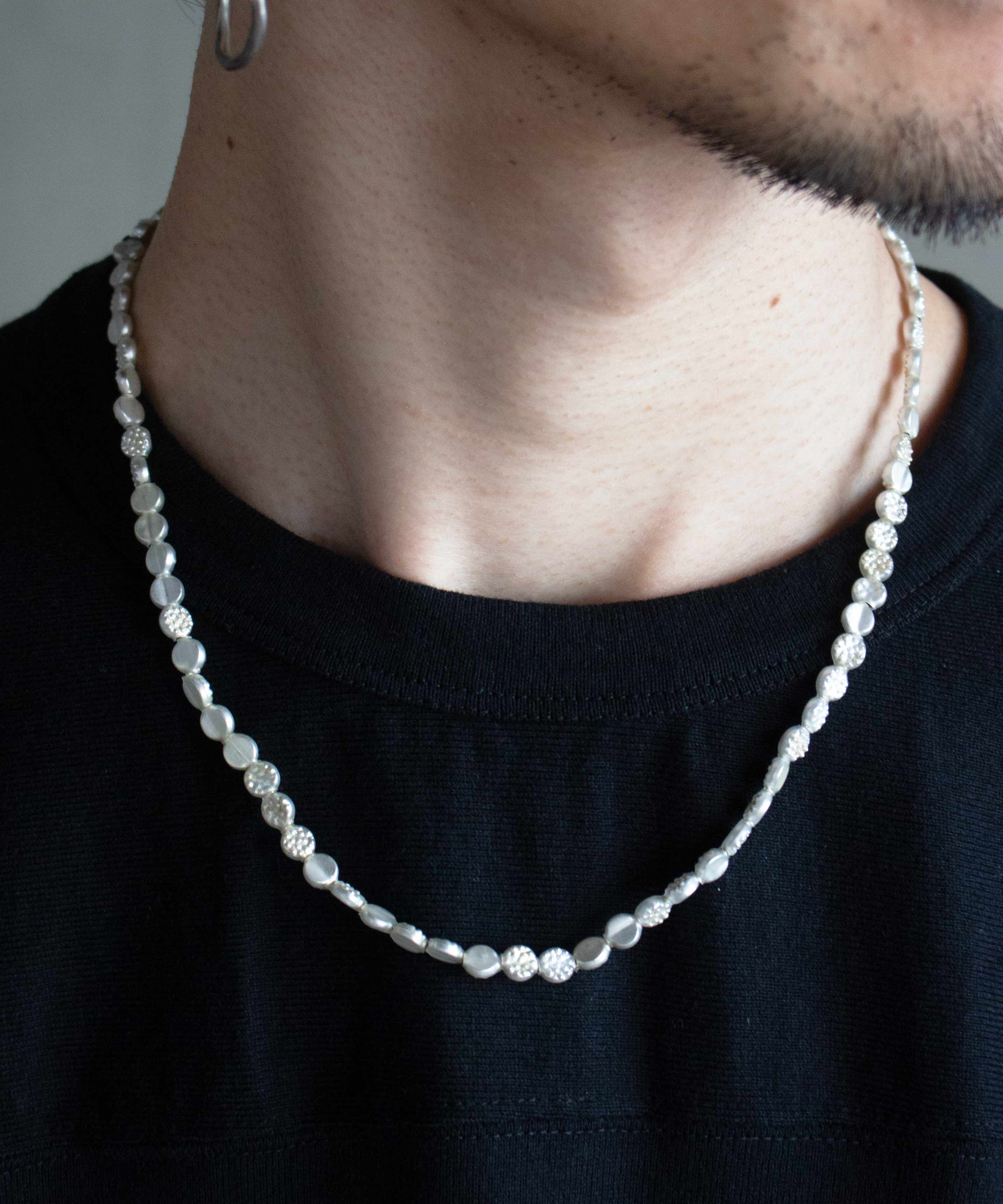 Daniel et Lili 40's vintage verre souffle necklace  - Mens