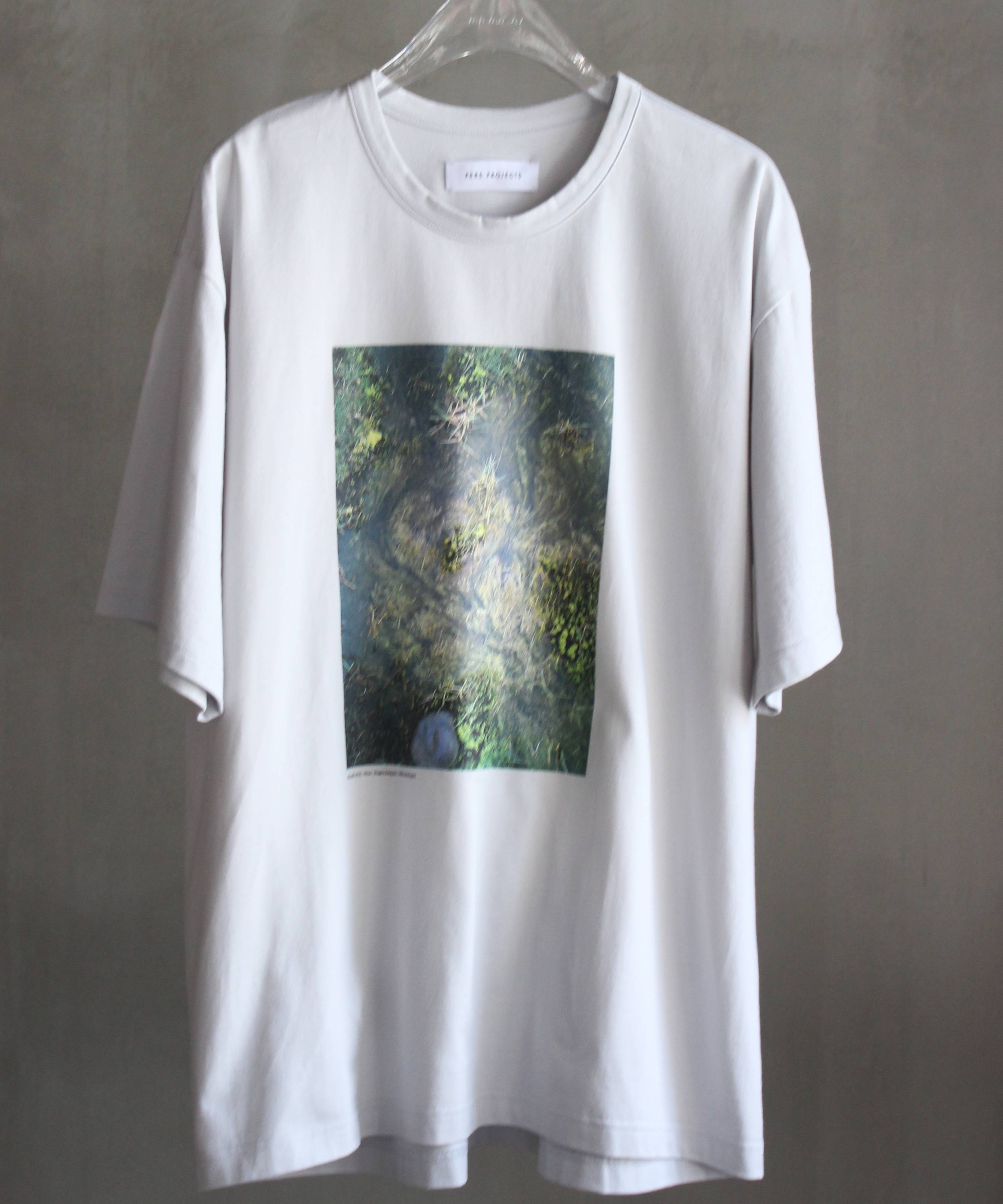 PERS PROJECTS "cairn" S/S PHOTO TEE -exclusive LT.GRAY -