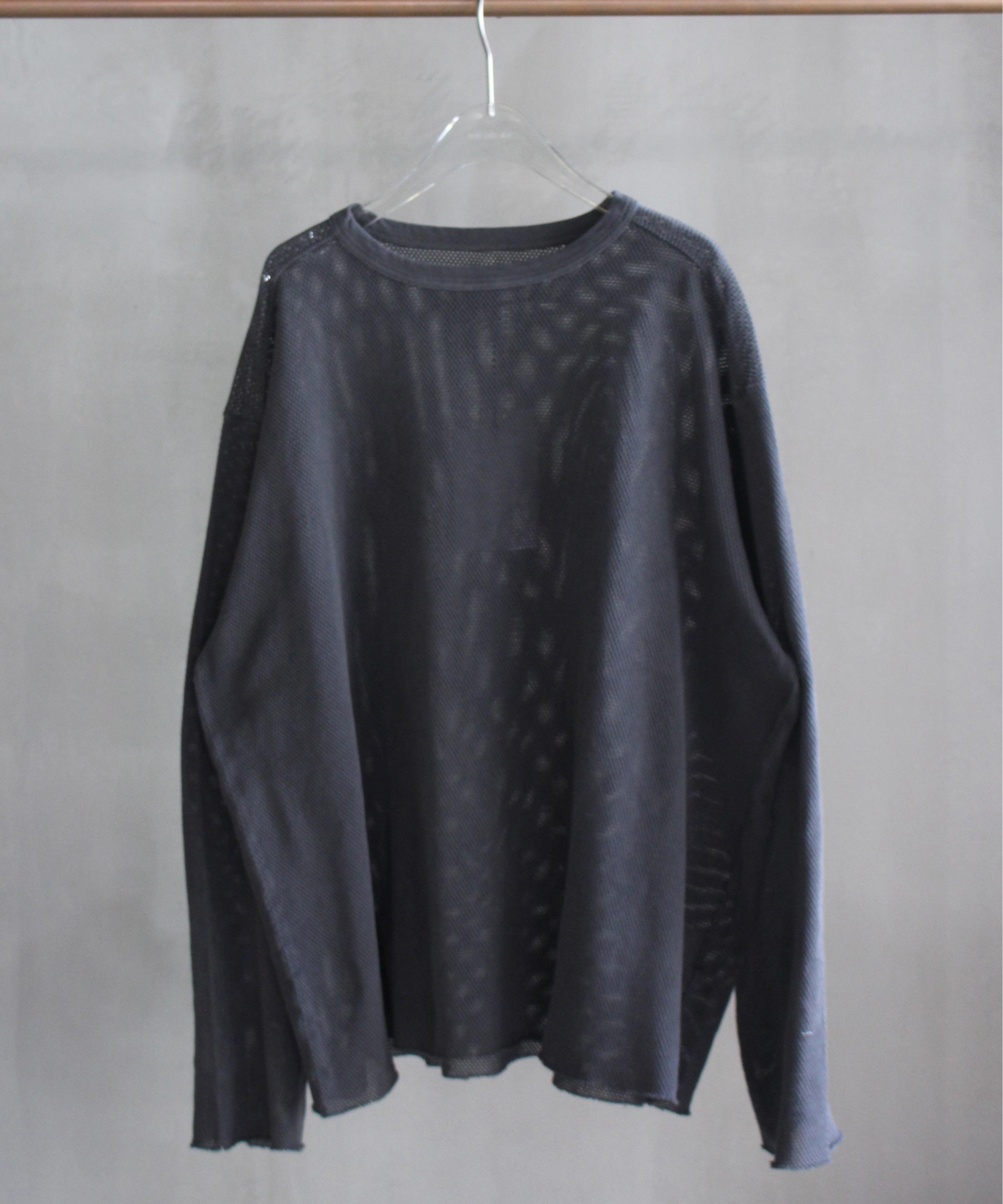 ANDER MESH LS TEE FADE BLACK -