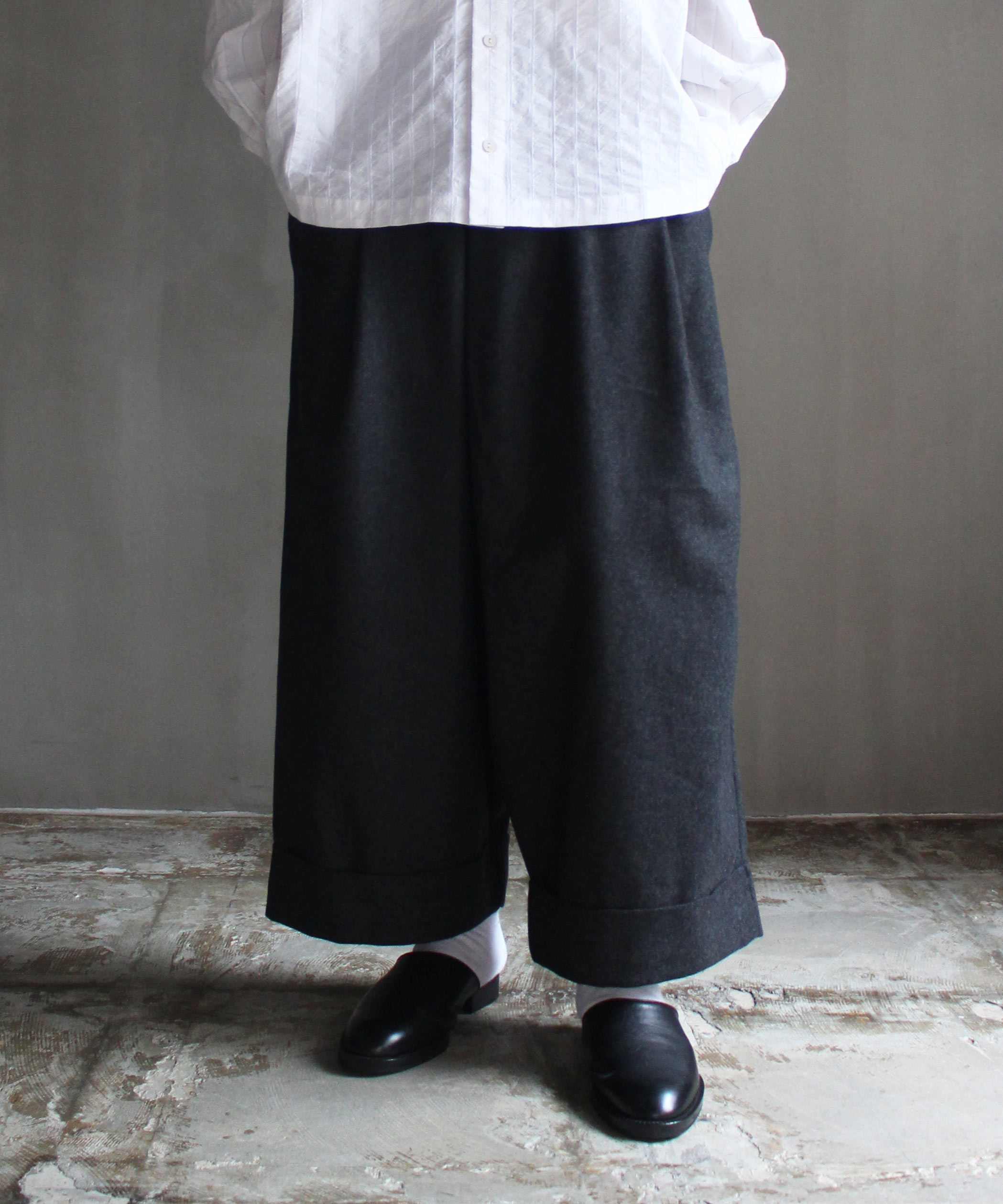 toogood THE BAKER TROUSERS CHACOAL -