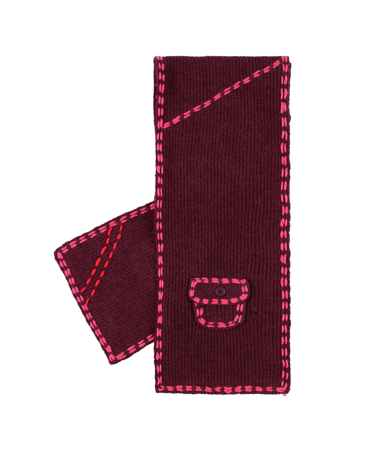 PHINGERIN PG1 SCARF BURGUNDY -