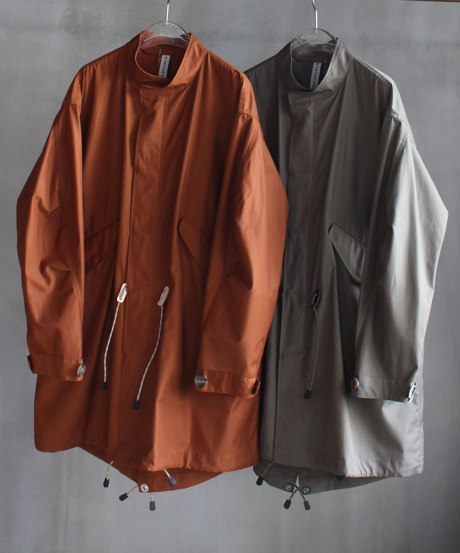 HOPPER'S BURUNCH Fishtail Coat  -