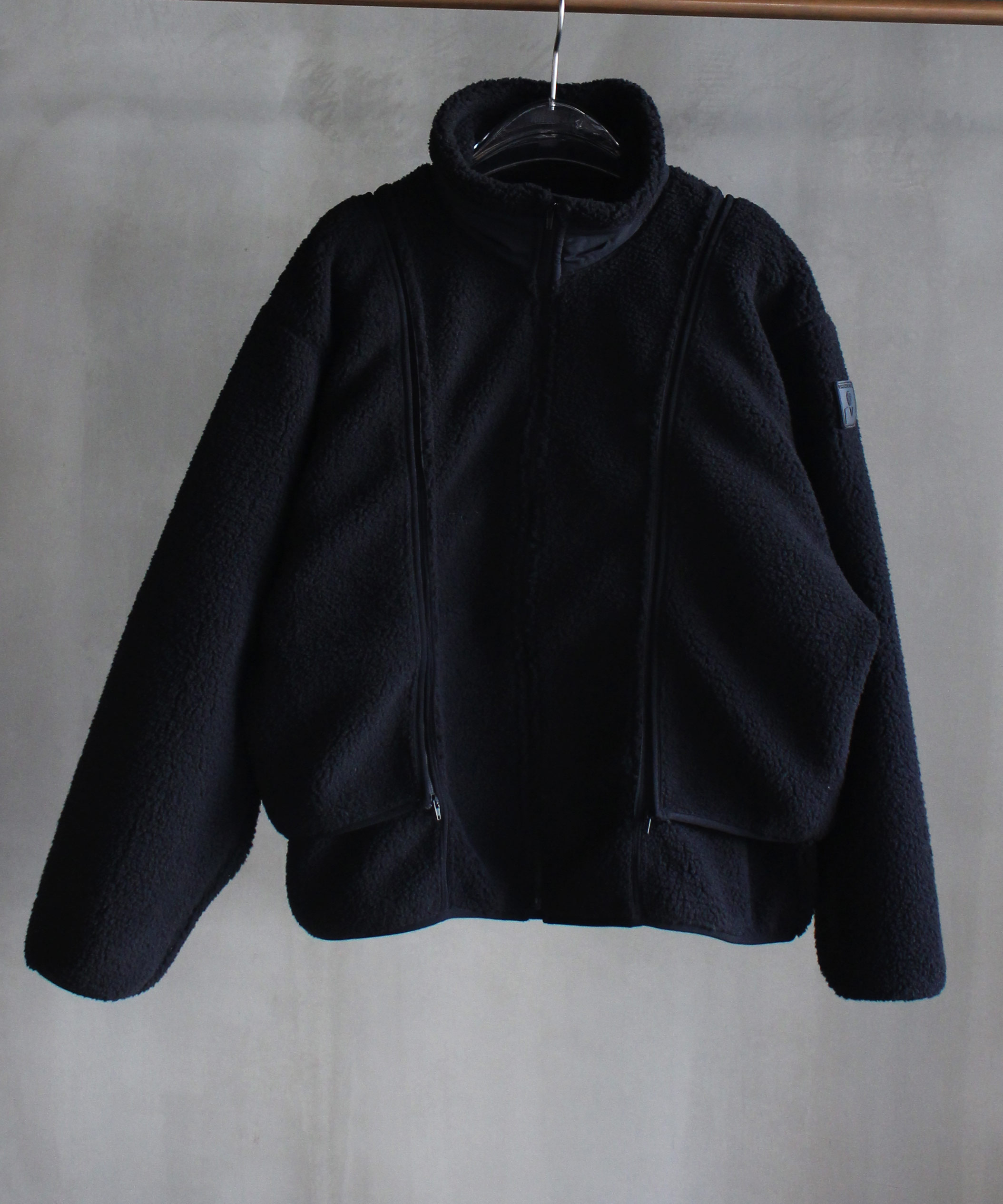 PHINGERIN NOREN BOA FLEECE JACKET BLACK -