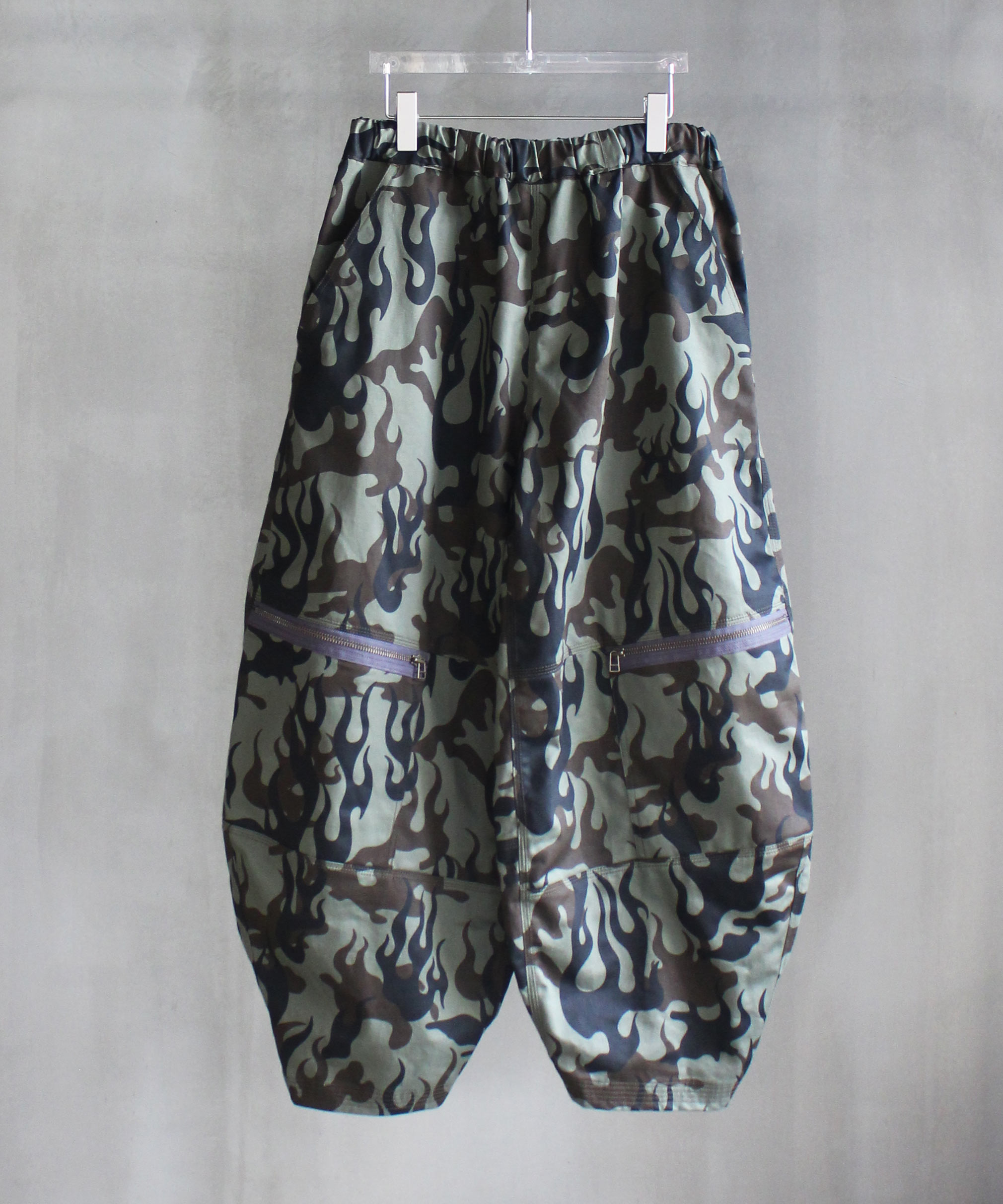 NAM SHRINKED BAGGIES - FIRE CAMO KHAKI -