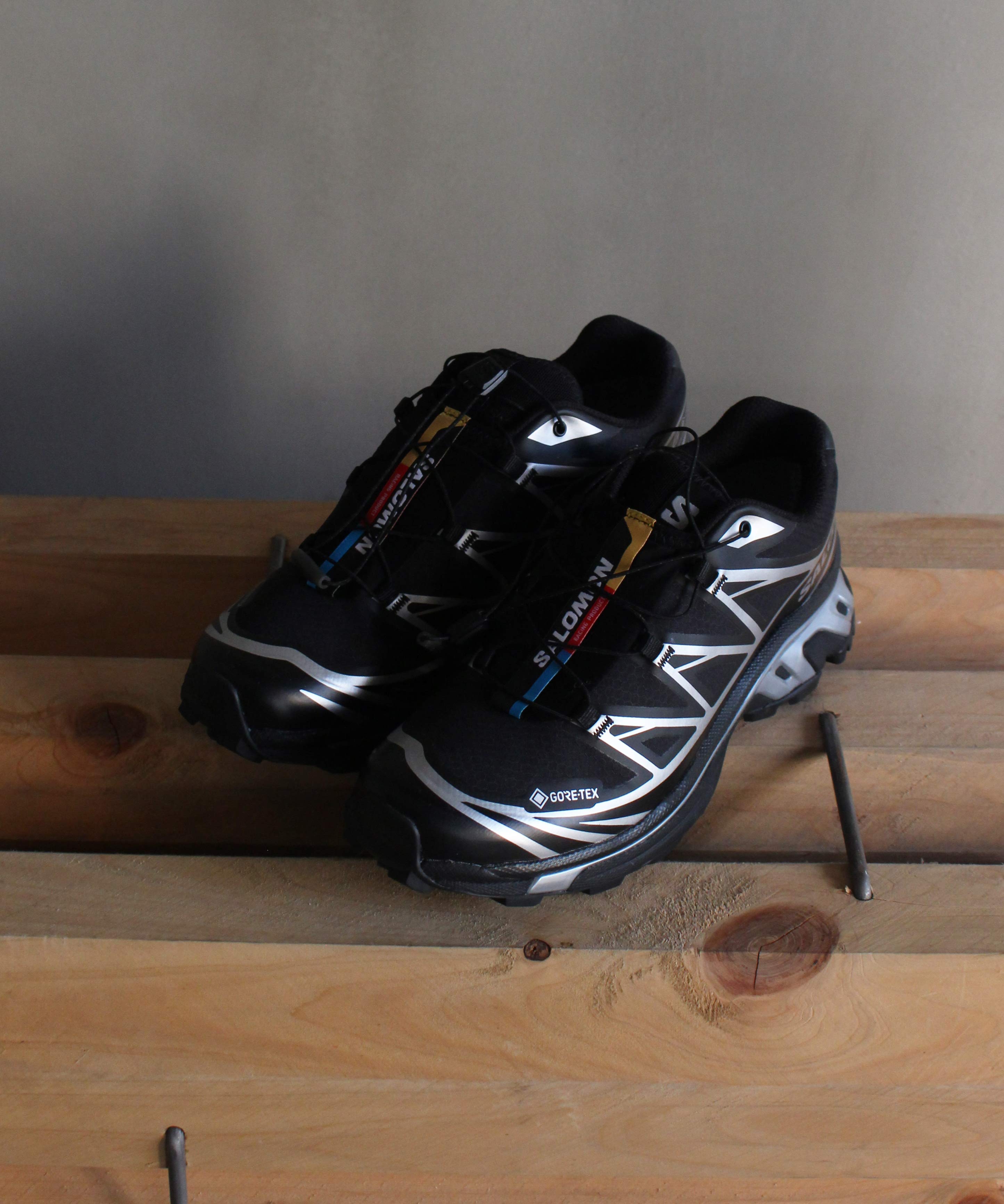 SALOMON XT-6 GTX Black/Black/FTW SILVER -