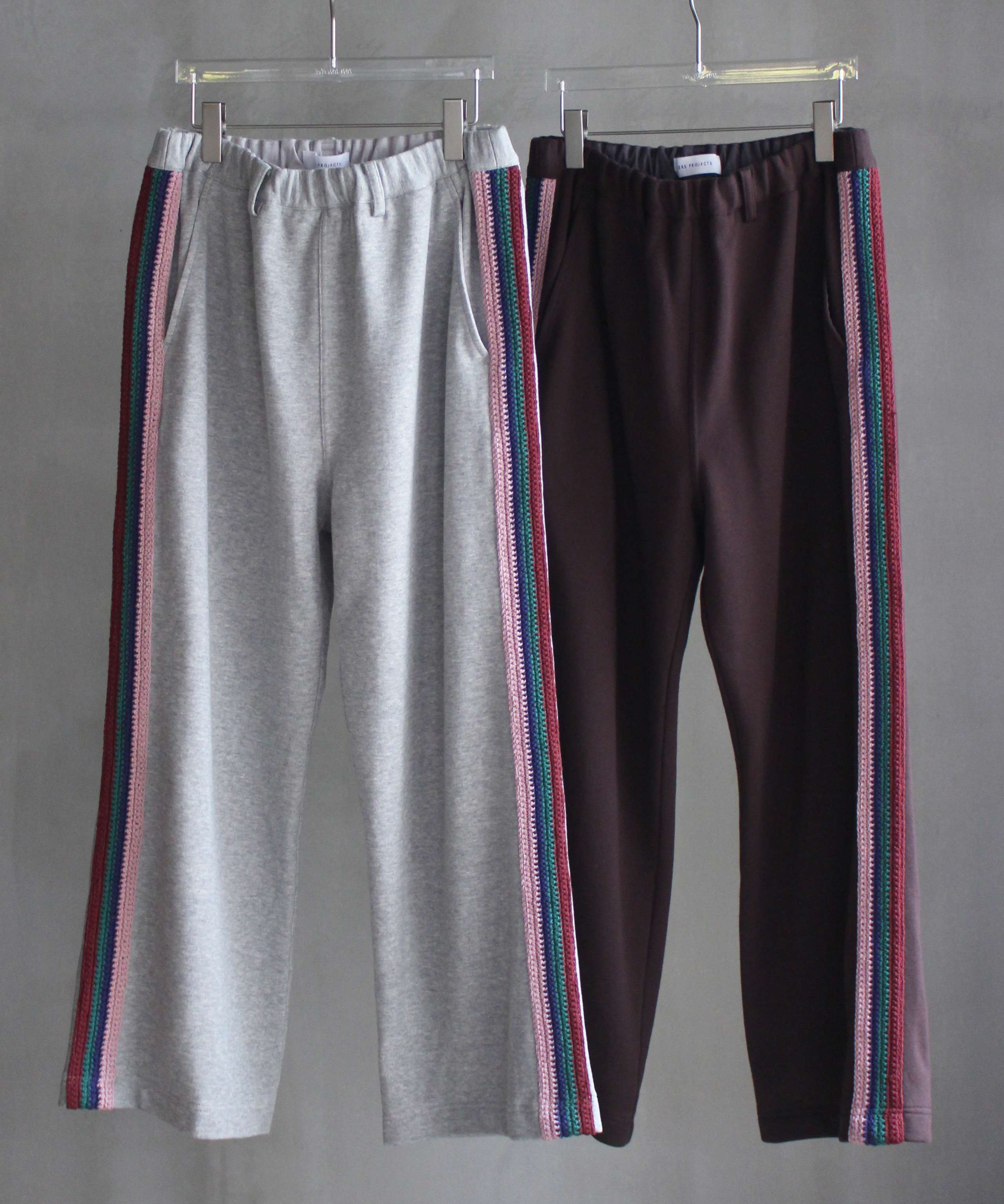 PERS PROJECTS HANDMADE KNIT LINE CAPOEIRA PANTS  -