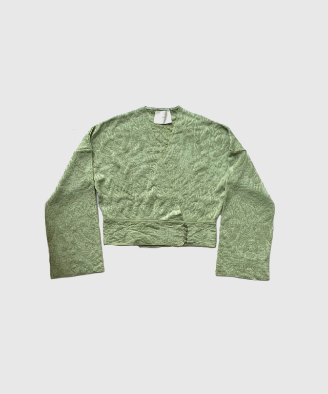 Tan Ikat Pattern Cashcourt Mint Ladys Rroomm Onlinestore ルーム オンラインストア