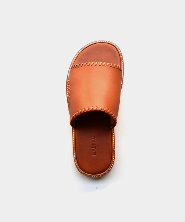 最高の品質の Wyatt DAIRIKU Hand Sandal Leather Stitch - サンダル