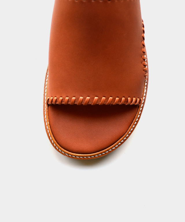 最高の品質の Wyatt DAIRIKU Hand Sandal Leather Stitch - サンダル