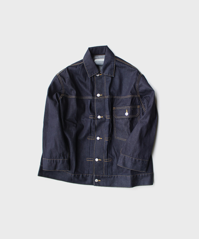 beautiful people selvedge denim big blouson indigo