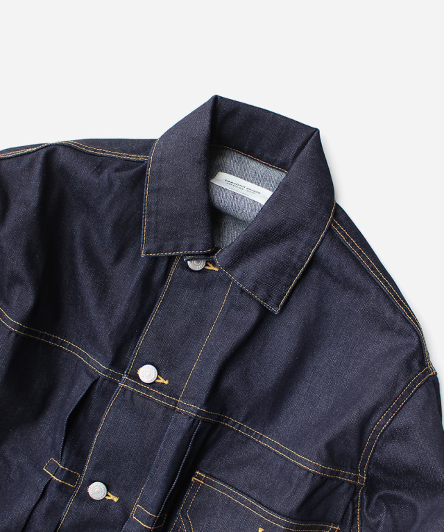 beautiful people selvedge denim big blouson indigo