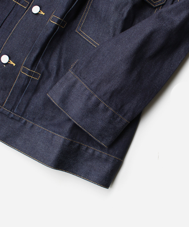beautiful people selvedge denim big blouson indigo