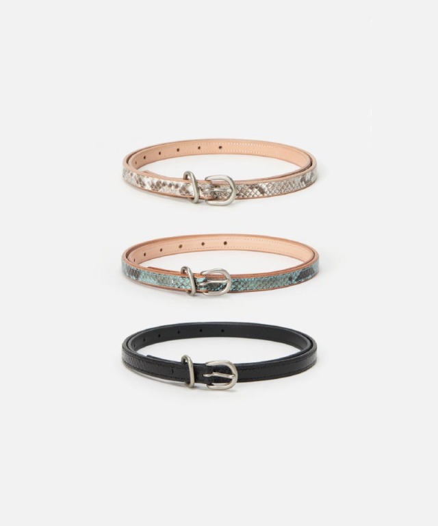 小物 Hender Scheme python tail belt Hender Scheme PYTHON TAIL BELT パイソン