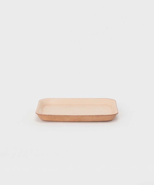Hender Scheme leather tray M natural - Mens